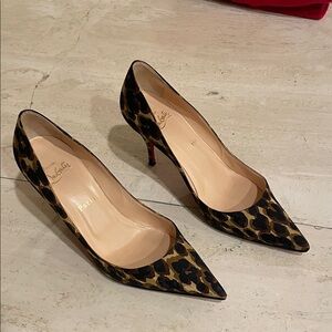 Christian Louboutin Animal Print Heels